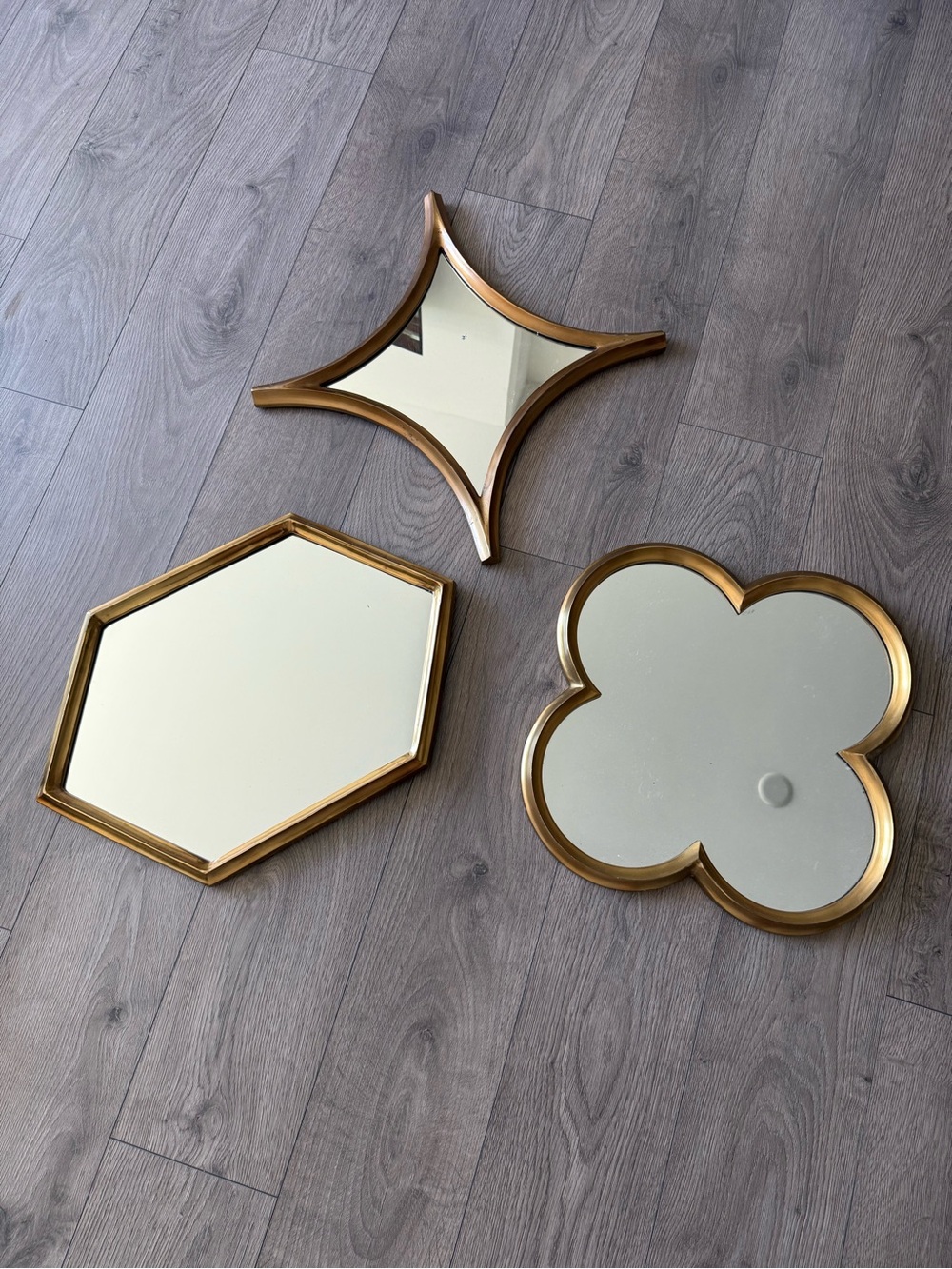 West Elm Gold Mirror Wall Decor